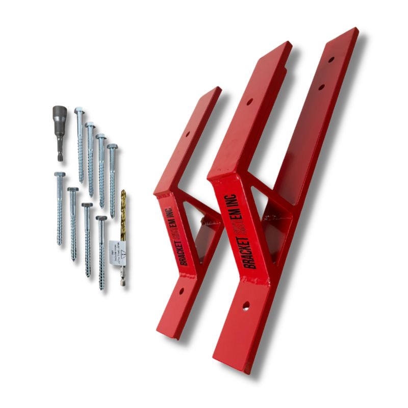 Bracket Sistem Wall-Mounted Scaffolding Bracket Full Kit Studio Shot
