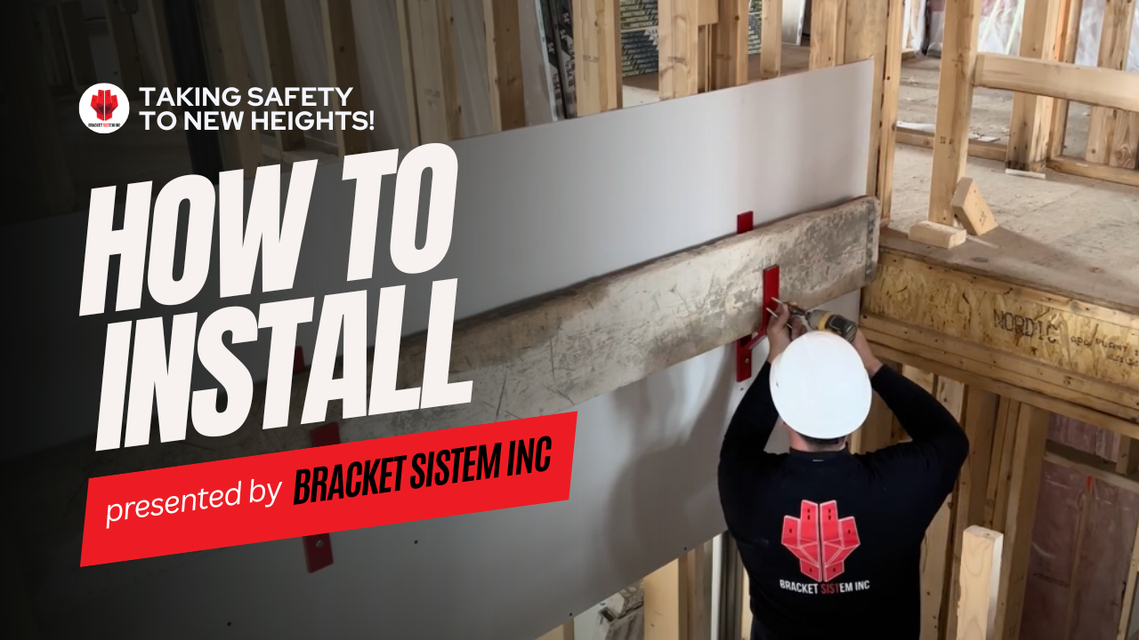 Load video: How to Install Bracket Sistem Wall-Mounted Scaffolding Brackets